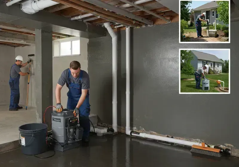 Basement Waterproofing and Flood Prevention process in East Norwich, NY